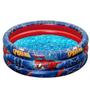 Imagem de Piscina Infantil 130 a 200 Litros Fundo Do Mar Princesas Homem Aranha Azul Rosa Criança Bebe Menina Menino Banheira