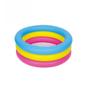 Imagem de Piscina Infantil 3 Aneis Ring Pool Colors 88 Litros