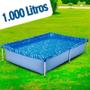 Imagem de Piscina Infantil Com Armação 1000 Litros 189X126X42Cm Mor