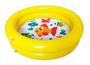 Imagem de Piscina Infantil Inflável 44 Litros Redonda Colorida Fundo do Mar Verão - Dute Toys