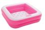 Imagem de Piscina Infantil Inflável quadrada - Rosa - 57 Litros Intex