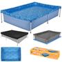 Imagem de Piscina Infantil Mor em Aco 1000 Litros com Capa e Forro Kit