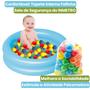 Imagem de Piscina Infantil Para Criança Bebe 28 litros + 50 Bolinhas coloridas