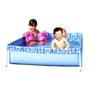 Imagem de Piscina Infantil Quadrada Estrutural PVC 400 Litros - Mor