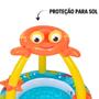 Imagem de Piscina Infável Infantil 50L C/Proteção Ao Sol Praia Verão