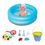 Imagem de Piscina Inflavel 28L Bebe Pescaria Infantil Brinquedo Praia 