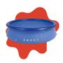 Imagem de Piscina Inflavel Drande Para Jardim Pratica Facil De Monta 4600 Litros Mor Splash Fun