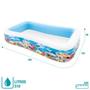 Imagem de Piscina inflável familiar intex 1.050l recife + bomba manual