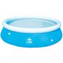 Piscina Inflável Gigante Redonda 3700L Reforçada C/ Bomba Ar - Bel Imagem de Piscina Inflável Gigante Redonda 3700L Reforçada C/ Bomba Ar