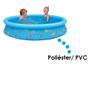 Imagem de Piscina inflavel infantil 1000l estampa divertida az 100033