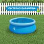 Piscina Inflável Infantil 500 Litros PVC 1,50 m x 38 cm Cor Azul Com Kit Reparo BEL - 50000 Imagem de Piscina Inflável Infantil 500 Litros PVC 1,50 m x 38 cm Cor Azul Com Kit Reparo BEL - 50000