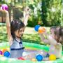 Imagem de Piscina Inflável Infantil Colorida Redonda 20 Litros Ou 95 Litros