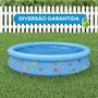 Imagem de Piscina Inflável Infantil Estampada 1.000 Litros 168 X 51 CM 100033 BEL