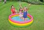 Imagem de Piscina Inflável Infantil Intex Colorida Sunset 275L