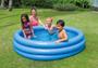 Imagem de Piscina Inflável Infantil Intex Redonda Azul Cristal 581L