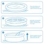 Imagem de Piscina Inflável Joy Set 2490l Circular 240cm com Filtro Capa Bomba Vg Plus