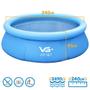 Imagem de Piscina Inflável Joy Set 2490l Circular 240cm com Filtro Capa Bomba Vg Plus