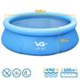 Imagem de Piscina Inflável Joy Set 4760l Circular 300cm com Capa Filtro Bomba Forro Kit Limpeza Vg Plus