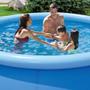 Imagem de Piscina Inflável Joy Set 4760l Circular 300cm com Capa Filtro Bomba Forro Kit Limpeza Vg Plus