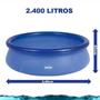 Imagem de Piscina Inflável Mor 2.400 Litros Splash Fun - 1053