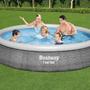 Imagem de Piscina Inflavel Plastico 7340L Rattan 3,96m x 84cm  Filtro 2006 L/H 110V/220V Bestway