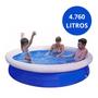 Imagem de Piscina Inflavel Redonda Em Pvc Resistente 4760l 3,0 X 0,76m