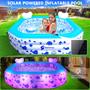 Imagem de Piscina inflável StarOcean 2024 Solar com luzes 86x86x26cm