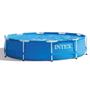 Piscina Intex 4.485 Litros Estrutural Azul Capa Bomba Filtrante 220v Imagem de Piscina Intex 4.485 Litros Estrutural Azul Capa Bomba Filtrante 220v