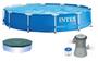 Imagem de Piscina Intex 5000 litros estrutural com Bomba Filtro 220v e CAPA