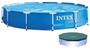 Imagem de Piscina Intex 5000 litros estrutural STD com CAPA