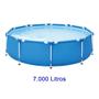 Imagem de Piscina Mor Circular 7000 Litros Azul - 1046