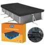 Imagem de Piscina Mor Retangular Ferro 3700 Litros com Capa e Forro Kit