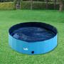 Imagem de Piscina Para Cachorro Pets Dobrável Lisa Azul VG+