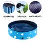 Imagem de Piscina para pets animais de estimação cães e gatos 80x30 Azul