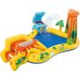 Imagem de Piscina playground inflável intex parque dos dinossauros + bomba manual