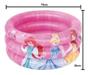 Imagem de Piscina Princesas Infantil 38l Rosa Menina Banheira