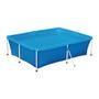 Imagem de Piscina Retangular Mor com Armação 2.000 Litros - Azul