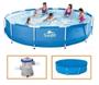 Imagem de Piscina SUNFIT 5100 Litros Estrutural com Bomba Filtrante 110v e CAPA - Bestway 4678 Litros