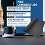 Imagem de Piso Laminado Liso Antiderrapante Preto 1,00 X 1,00 Mts Tapete Rampa Indústria Deck