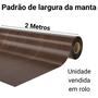 Imagem de Piso Vinílico Em Manta PVC 0,7mm Antiderrapante 27m² Imita Madeira Fosco