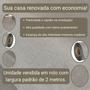 Imagem de Piso Vinílico Em Manta PVC 0,7mm Antiderrapante 48m² Liso Fosco