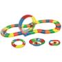 Imagem de Pista Articulada com looping 360º Trilha Radical com 183 peças com 2,6 m - 7509 - Braskit