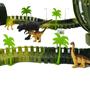 Imagem de Pista Com Looping Túnel E 7 Dinossauros 119 Peças DmToys