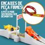 Imagem de Pista De Carrinho com Veículo Desmontável Colorida Com Salto e Looping Radical