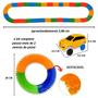 Imagem de Pista Gigante Montável Com 4 Carrinhos Com Luz Loop Desmonta