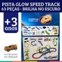 Imagem de Pista Glow Speed Track Track 63 Peças Giro 360 Zippy Toys
