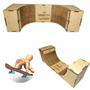 Imagem de Pista Rampa Vertical Skate Dedo Profissional Fingerboard Sk8