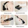 Imagem de Pistola De Massagem Portátil Com Ângulo Ajustável, Massagem Com Cabeças Quentes E Frias Para Fitness