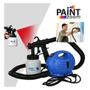 Imagem de Pistola de pintura eletrica 650w pulverizadora de tinta esguicho compressor hvlp paint mania 220v