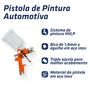 Imagem de Pistola De Pintura Hvlp P827 Automotiva Bico 1,4mm
